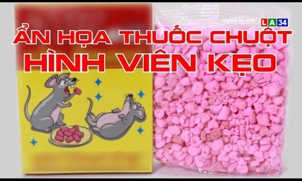 Ẩn họa thuốc chuột hình viên kẹo