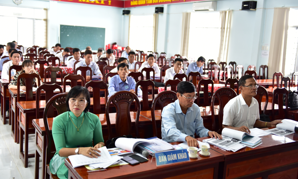 Tân Hưng: Hội thi báo cáo viên giỏi cấp huyện năm 2019