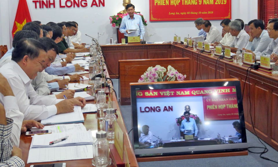 Long An: Phấn đấu đạt mức tăng trưởng kinh tế năm 2019 khoảng 10%