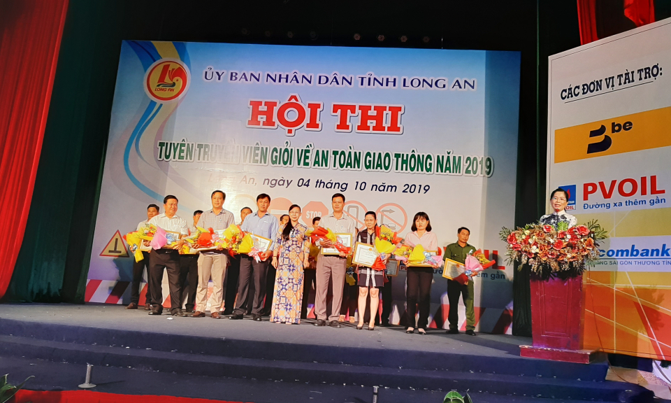 TP Tân An: Hội thi tuyên truyền viên giỏi về an toàn giao thông năm 2019