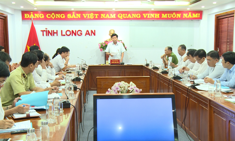 Hội nghị trực tuyến chuyên đề về công tác xử lý vi phạm hành chính