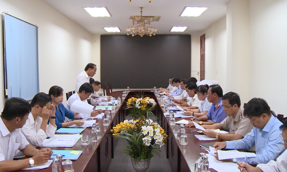 HĐND tỉnh Long An giám sát việc giải quyết khiếu nại, tố cáo của công dân tại UBND tỉnh