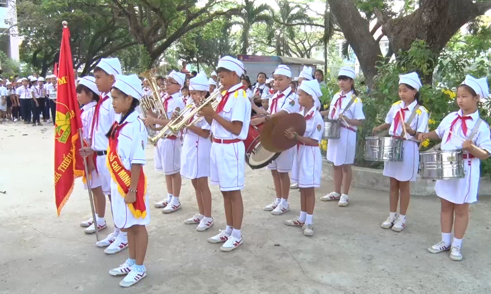 Đức Hòa: Thực hiện tốt chương trình dự bị, rèn luyện đội viên
