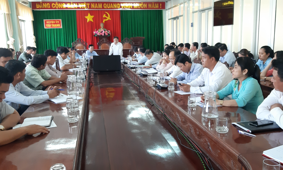 Kiểm tra công tác cải cách hành chính tại huyện Tân Thạnh