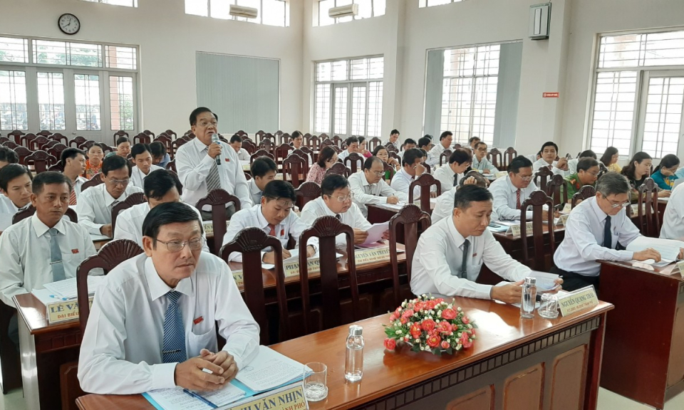 HĐND thành phố Tân An tổ chức phiên giải trình lần thứ 7 giữa 2 kỳ họp HĐND