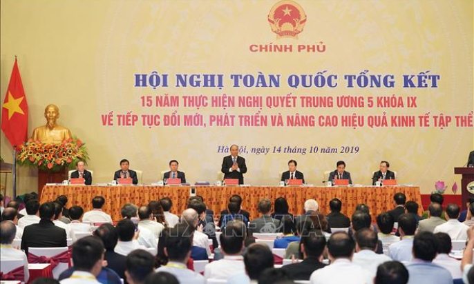 Thủ tướng chủ trì Hội nghị tổng kết 15 năm thực hiện Nghị quyết Trung ương 5 về kinh tế tập thể