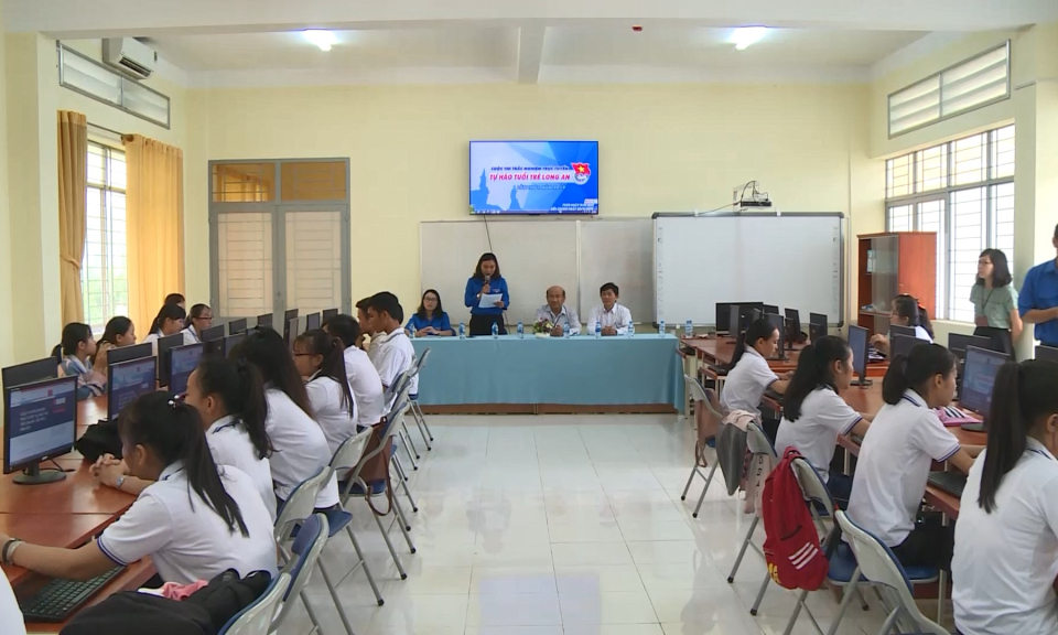 Cuộc thi trắc nghiệm trực tuyến “Tự hào tuổi trẻ Long An”