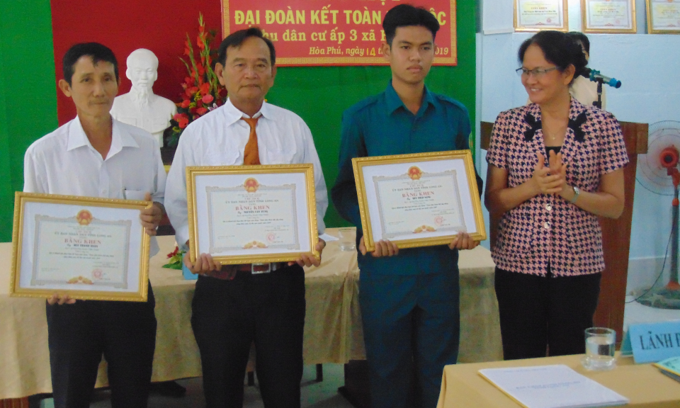 Châu Thành: Ngày hội Đại đoàn kết toàn dân tộc khu dân cư ấp 3- xã Hòa Phú