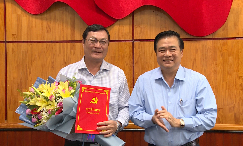 Đồng chí Nguyễn Thanh Tiệp – Giám đốc Sở Giáo dục và Đào tạo, được chỉ định vào Ủy viên BCH Đảng bộ tỉnh Long An nhiệm kỳ 2015 – 2020