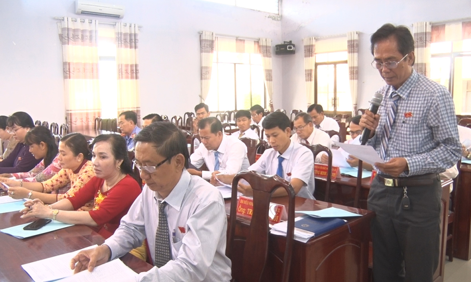 Đức Hòa: Phiên chất vấn và trả lời chất vấn giữa 2 kỳ họp HĐND huyện Đức Hòa khóa XI