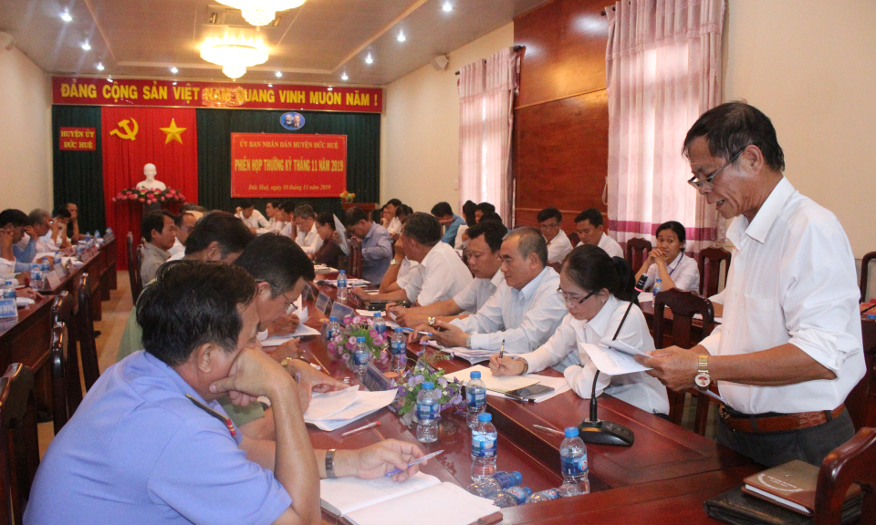 Đức Huệ: Nhiều chỉ tiêu phát triển KT-XH đạt và vượt trong năm 2019