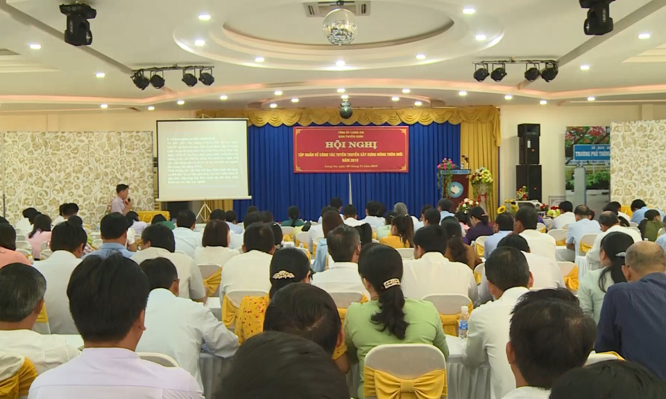 Tuyên truyền về công tác xây dựng nông thôn mới năm 2019