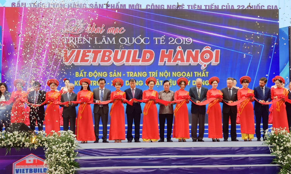 450 doanh nghiệp tham dự triển lãm quốc tế VietBuild Hà Nội 2019