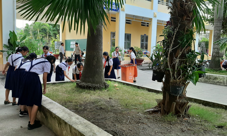 TP Tân An: Tăng cường phòng chống dịch Sốt xuất huyết trong trường học