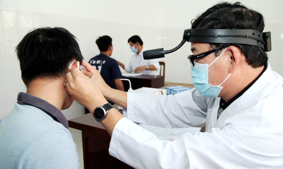 Châu Thành, Cần Đước: Khám tuyển nghĩa vụ quân sự, chuẩn bị cho công tác nhập ngũ năm 2020
