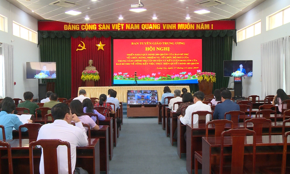 Hội nghị trực tuyến toàn quốc triển khai Kết luận 66-KL/TW của Ban Bí thư