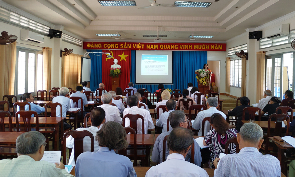 Hội cựu giáo chức tỉnh tổng kết hoạt động năm 2019