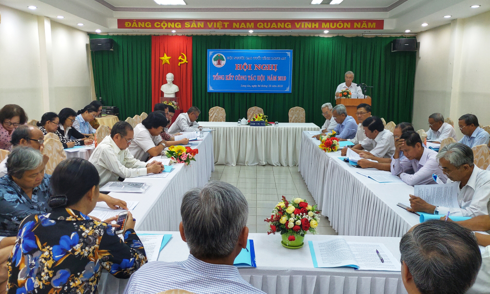 Hội người cao tuổi tỉnh tổng kết công tác năm 2019