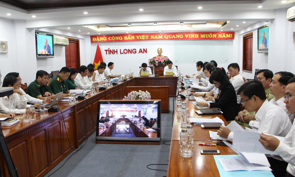 Hội nghị trực tuyến Chính phủ triển khai kế hoạch phát triển kinh tế – xã hội năm 2020