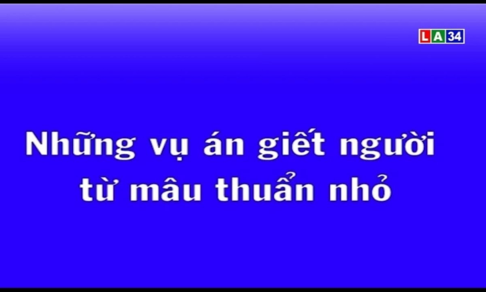 Phóng sự: Những vụ án giết người từ mâu thuẩn nhỏ