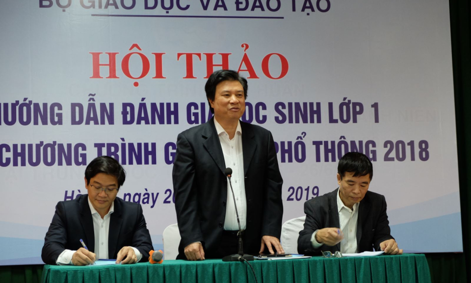 Đánh giá học sinh lớp 1 theo hướng tiếp cận phẩm chất, năng lực