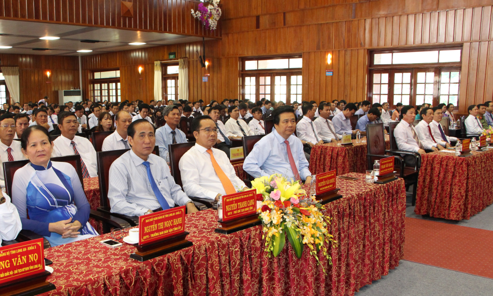 Tỉnh Long An họp mặt mừng Xuân với cán bộ chủ chốt xã, phường, thị trấn