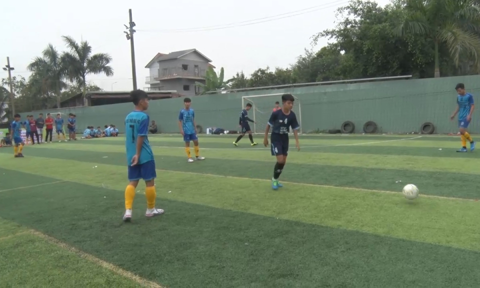 Đức Hòa: Khai mạc bóng đá U15 Hiền Sport 2020