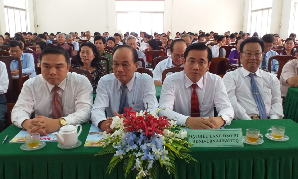 Tân Thạnh: Họp mặt mừng Đảng, mừng xuân Canh Tý năm 2020