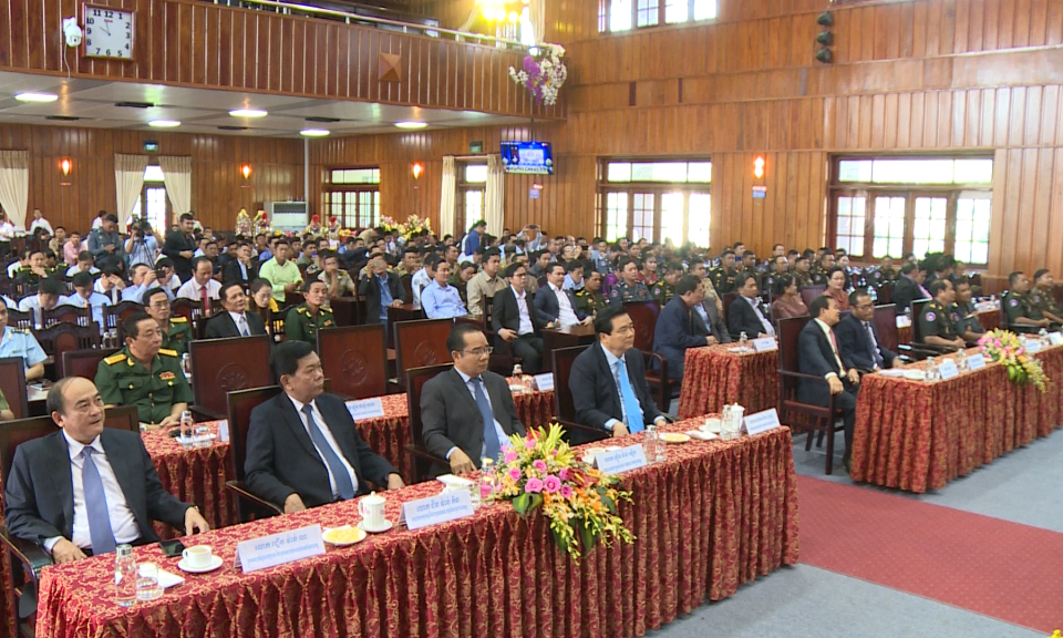 Đoàn đại biểu Vương quốc Campuchia chúc tết tỉnh Long An