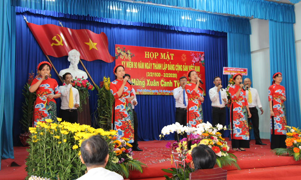 Bến Lức, Thủ Thừa: Họp mặt mừng Đảng, mừng xuân Canh Tý 2020