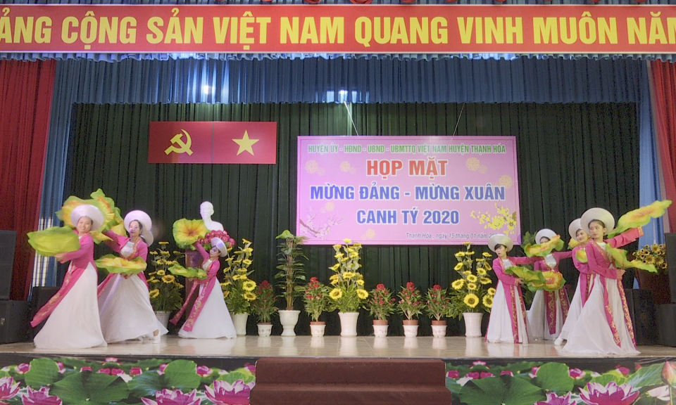Thạnh Hóa họp mặt mừng Đảng, mừng xuân Canh Tý 2020