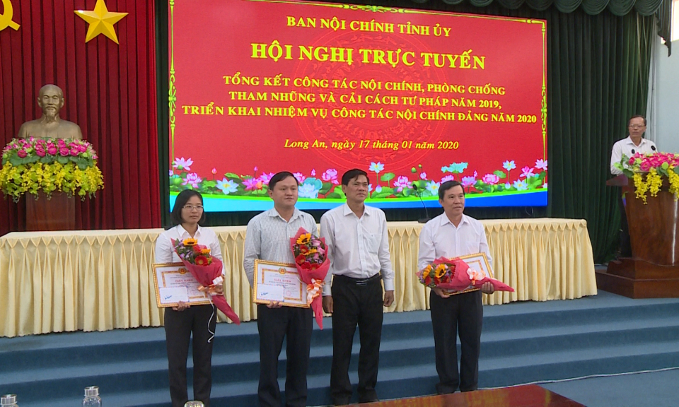 Tổng kết công tác nội chính, phòng chống tham nhũng và cải cách tư pháp năm 2019