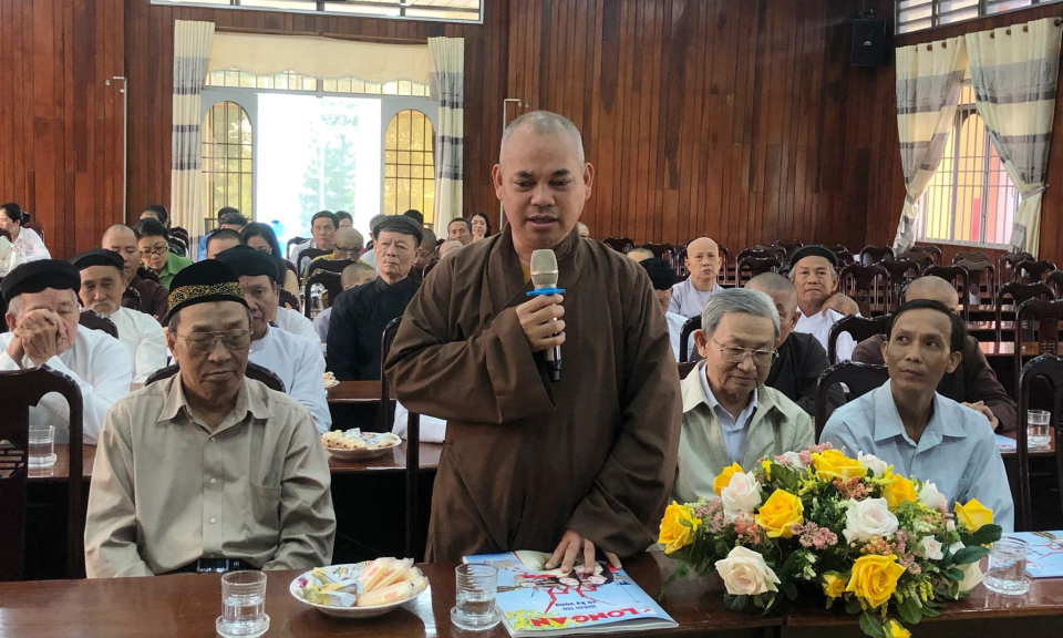 Bến Lức: Họp mặt đại biểu tôn giáo mừng xuân Canh Tý 2020