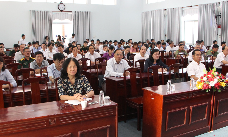 Hội nghị trực tuyến báo cáo viên trung ương tháng 1/2020