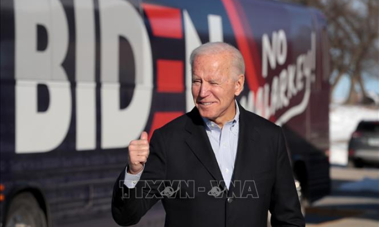 Bầu cử Mỹ 2020: Ông Joe Biden tiếp tục dẫn đầu danh sách ứng cử viên đảng Dân chủ