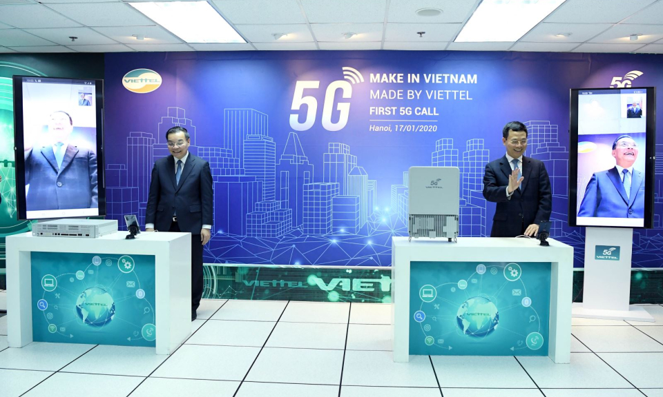 Cuộc gọi 5G đầu tiên trên thiết bị 5G ‘Make in Vietnam’