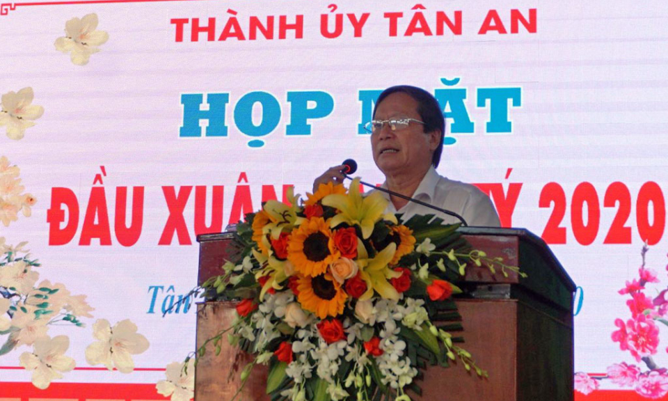 TP Tân An: Họp mặt đầu xuân Canh Tý năm 2020