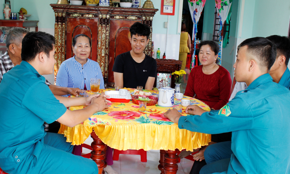 Thanh niên Cần Đước sẵn sàng lên đường nhập ngũ