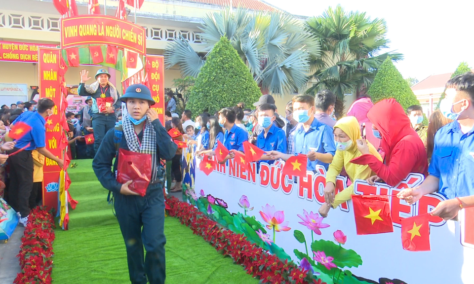 Long An: Các địa phương trong tỉnh tổ chức giao nhận quân năm 2020