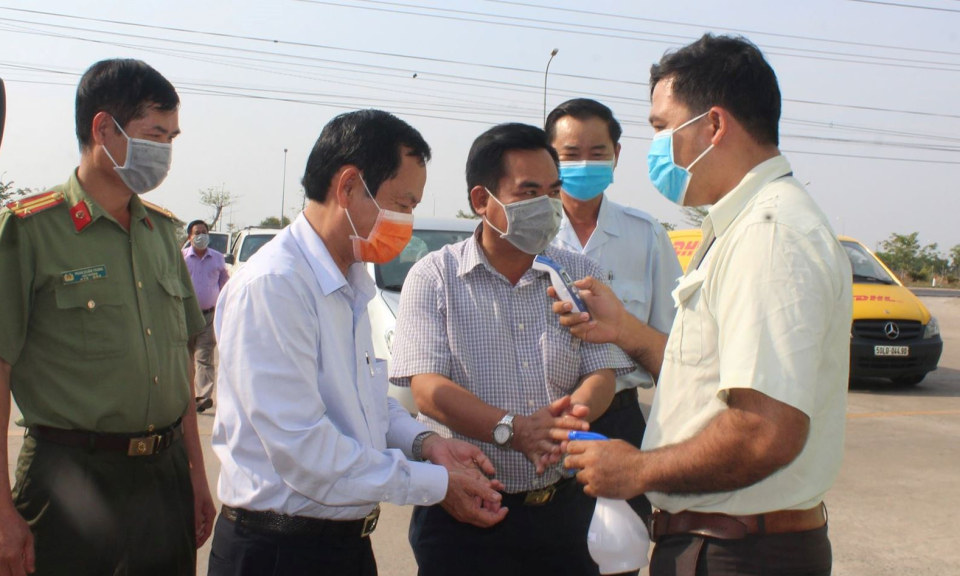 Long An: Doanh nghiệp phòng dịch Covid-19 ngay từ cổng nhà máy