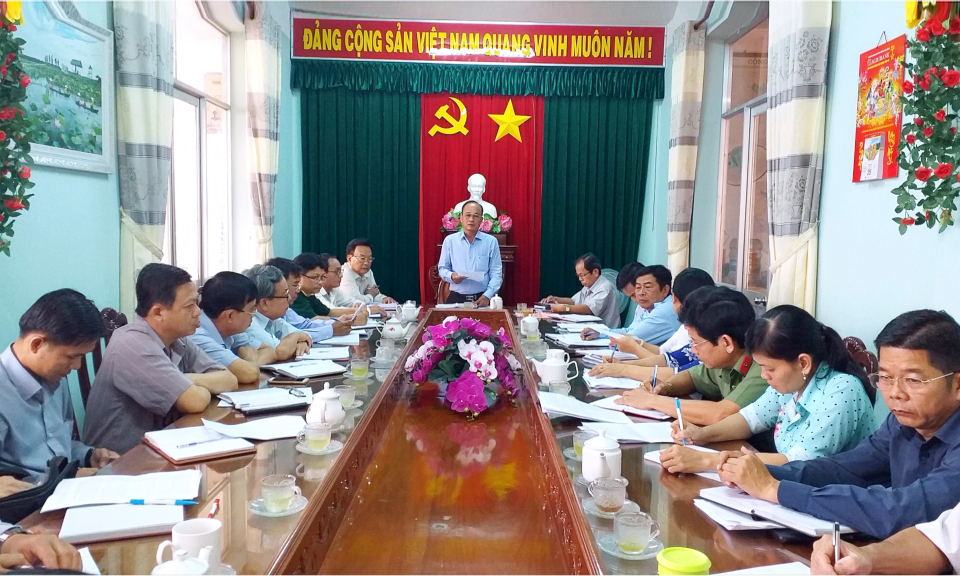 Tân Thạnh: Tổng kết thực hiện Quy chế dân chủ cơ sở và phong trào thi đua “dân vận khéo” năm 2019