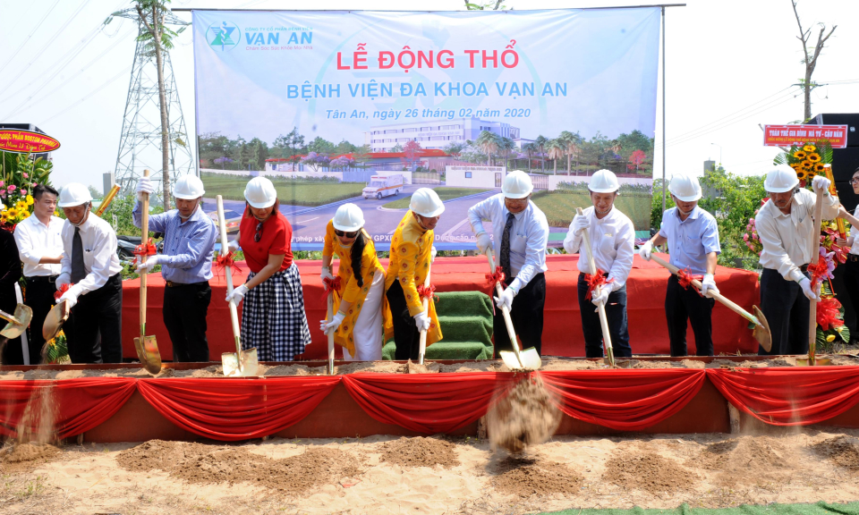Lễ động thổ xây dựng Bệnh viện Đa khoa Vạn An