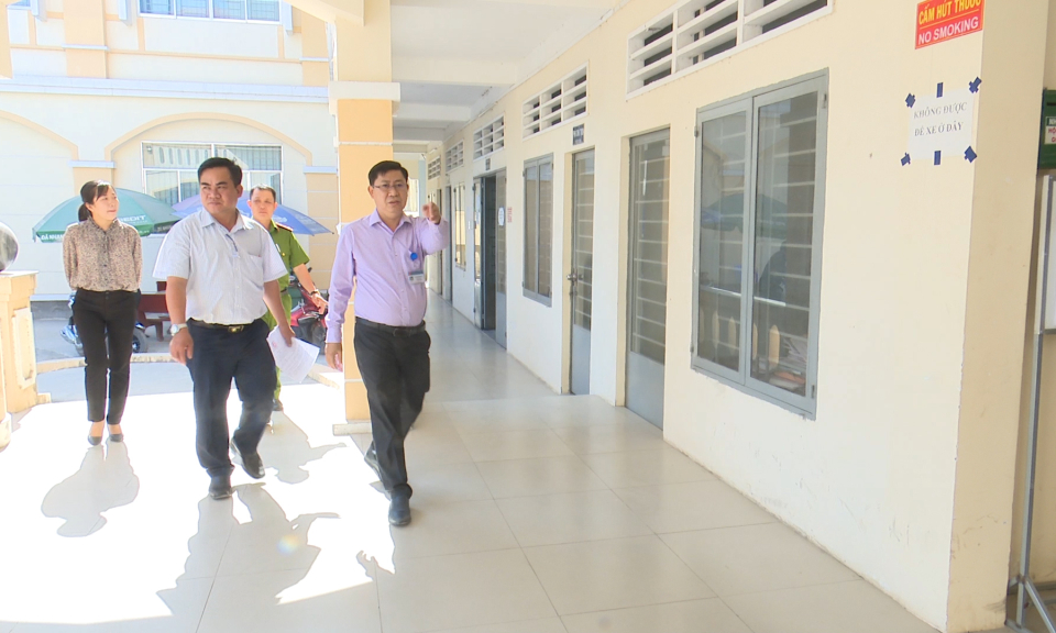Đức Hòa: Kiểm tra công tác phòng chống dịch Covid-19