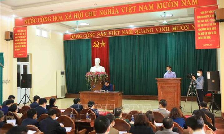 Vĩnh Phúc khoanh vùng, cách ly khu vực có dịch COVID-19 tại xã Sơn Lôi