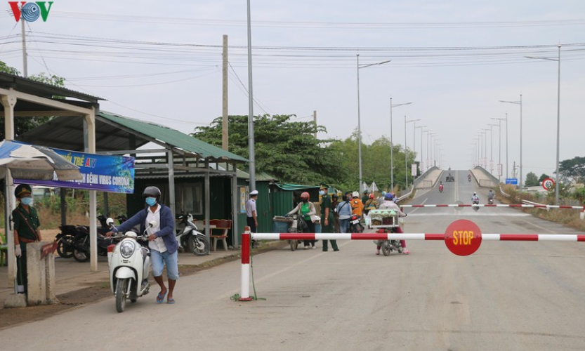 Thắt chặt cửa khẩu biên giới tại An Giang để ngăn chặn dịch Covid-19