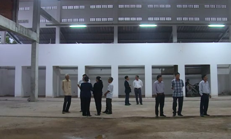 Tân Trụ: Khẩn trương hoàn thành công trình chợ trung tâm