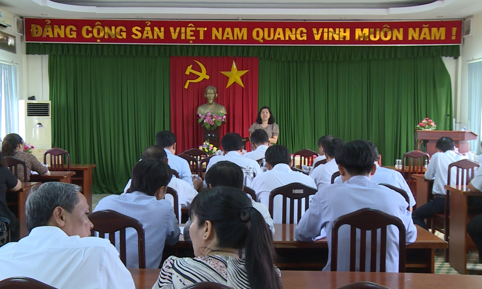 Sở Công thương Long An họp bàn danh mục sản phẩm của tỉnh để thực hiện quảng bá