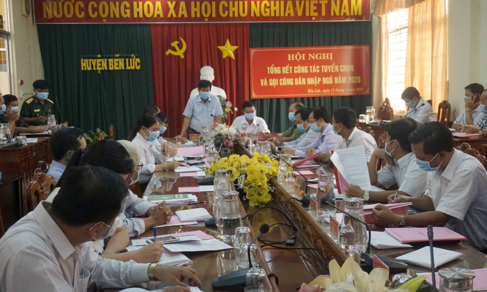 Hội nghị Tổng kết công tác tuyển quân năm 2020