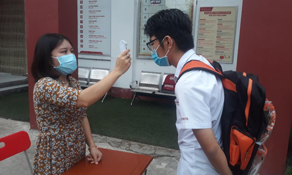 Ngành giáo dục Bến Lức tích cực thực hiện công tác phòng chống dịch Covid – 19