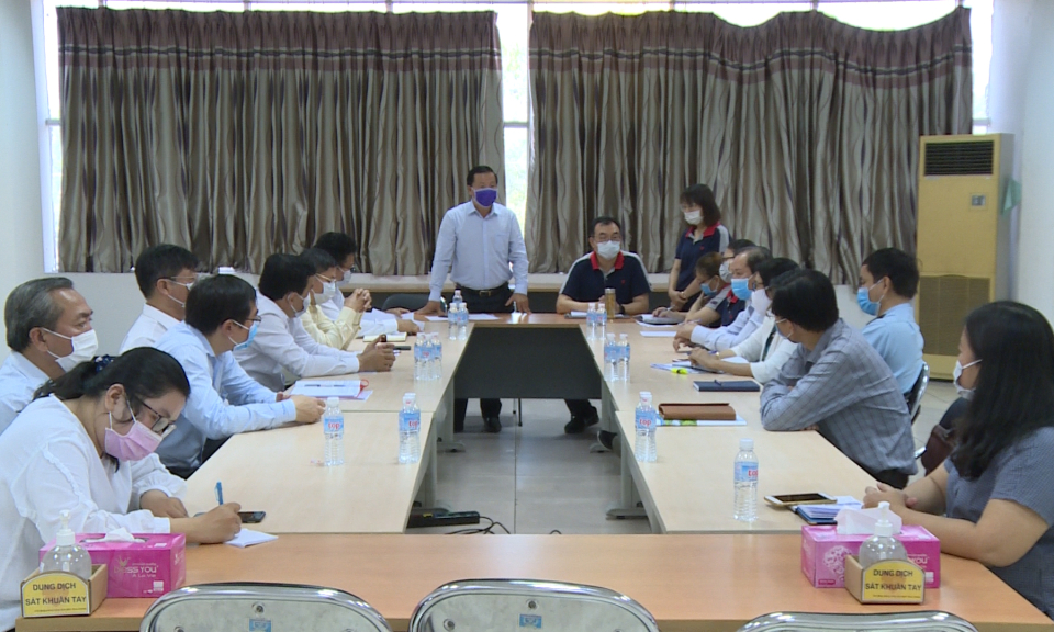 Lãnh đạo tỉnh động viên doanh nghiệp ổn định sản xuất trong tình hình dịch bệnh Covid- 19
